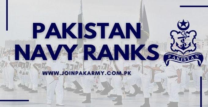 Pak navy ranks