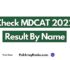 PMC MDCAT Result 2023 by Name & Roll Number [Check Now]